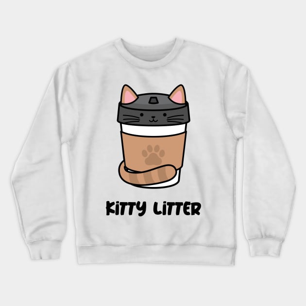 Kitty Litter Crewneck Sweatshirt by Up 4 Tee